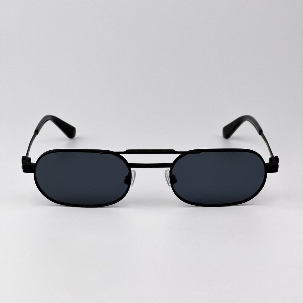 Off-White VAIDEN Women Sunglasses – Black Oval Frame | Model OERI123 1007